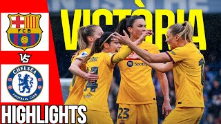 Chelsea vs Barcelona  All Goals amp Highlights  Women’s Champions League  270424 [upl. by Bloomer]