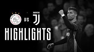 HIGHLIGHTS Ajax vs Juventus  11  Ronaldo header earns draw in Amsterdam [upl. by Marne]