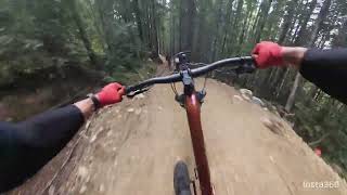 Keeping up with the youngest Filipino sponsored rider down the trails of the Whistler bike park [upl. by Rim]