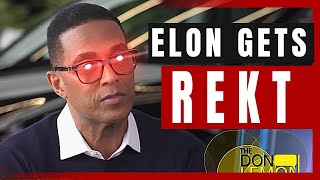 Don Lemon Exposes Elon Musk to be Racist Dolt in interview [upl. by Surtemed]