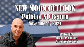 Powerful New Moon Election Prediction  Astrologer Joseph P Anthony [upl. by Htyderem]