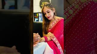 karwachauth special trending shorts goldybaxi cosmetologyqueen cosmetologykiraani ahmedabad [upl. by Elizabet]