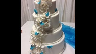 4stöckige Hochzeitstorte Teil 1 Böden backen [upl. by Darrell]