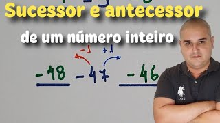 Sucessor e antecessor de um número inteiro [upl. by Yurik]