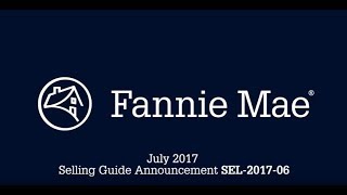 Fannie Mae Selling Guide amp DU 101 Executive Overview [upl. by Gorton]