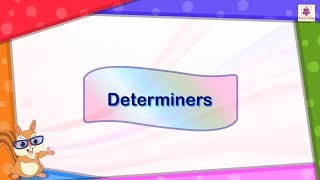 Determiners  English Grammar and Composition Grade 4  Periwinkle [upl. by Noli]