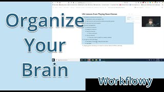 7 Ways to Get More Done with Workflowy Free  Workflowy Review and Tutorial [upl. by Tisbe]