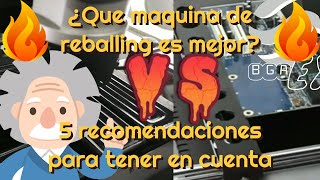 MAQUINA REBALLING 🔥🔥5 RECOMENDACIONES PARA COMPRAR🔥🔥 [upl. by Alehcim991]