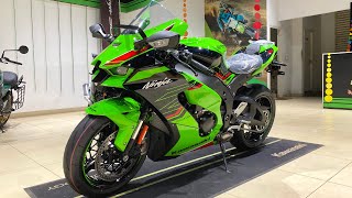 Kawasaki Ninja ZX10R 2023  VFM Litre Class Superbike  Detailed Review with Exhaust Note [upl. by Leitao]