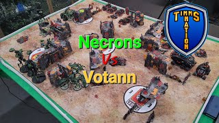 Wednesday Warhammer Necrons Vs Votann [upl. by Hamel]