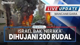 🔴Israel Bak Neraka DIhujani 200 Rudal dalam 2 Hari  Pangkalan Laut Hancur hingga IDF Kelimpungan [upl. by Ennaillij]