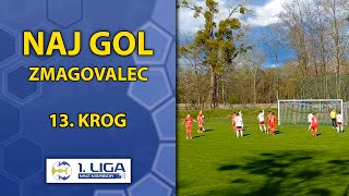 🥇 NAJ GOL ZMAGOVALEC  13 KROG  ⚽️ Staš Petrovič [upl. by Ariem]