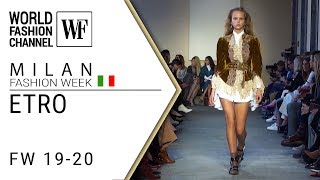 Etro FW 1920 Milan fashion week [upl. by Anastasie]