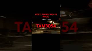 Worst plane crash in Brazil TAM3054aviationbraziltamairbusa320 crashplaneairportshortsyt [upl. by Kremer]