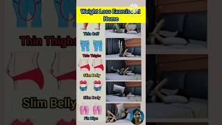 Weight loss exercise at home exercise to lose weight fast exercise to lose belly fat viral [upl. by Anilat]