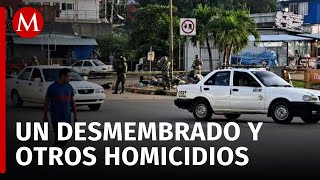 Jornada violenta deja seis muertos en Acapulco y Ayutla de los Libres [upl. by Arde]