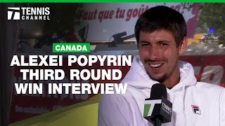 Alexei Popyrin Pulls Off Big Upset Against Grigor Dimitrov  2024 Montreal 3R [upl. by Grinnell]