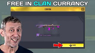 NEW Call of Duty Mobile  FREE LEGENDARY M4 Court Jester in CLAN Store Currancy CODM [upl. by Efeek673]