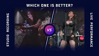 Nightwish  Noise Studio vs Live Comparison [upl. by Jerrol]