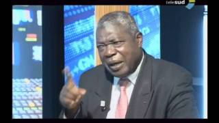 Togo  Élection 2010 Kofi Yamgnane interviewé sur Télé Sud [upl. by Heddi]