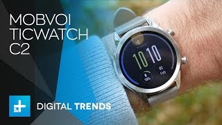 Mobvoi TicWatch C2  Hands On Review [upl. by Lahpos]