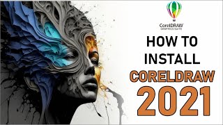 How to Install CorelDRAW 2021 Forever  UrduHindi [upl. by Enoj]