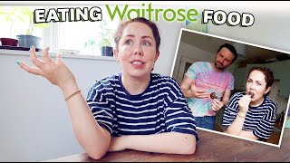 Taste Testing Waitrose Food For A Week  Aldi VS Waitrose Shopping Challenge [upl. by Liarret]