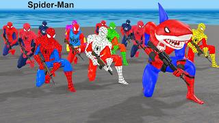 Siêu nhân nhện🔴Spider Man love story in Grannys house  rescue Spider man from Joker police vs hulk [upl. by Hartmann]