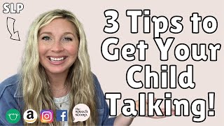 TODDLER SPEECH THERAPY TIPS FOR AT HOME Expressive Language Delay Tips for Late Talking Toddlers [upl. by Winther]