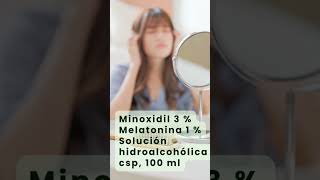 Sol para alopecias minoxidil melatonina [upl. by Vihs]