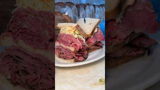 The SUPER DELUXE SANDWICH from Lido Kosher Deli in Long Beach NY on Long Island 🔥🤤 DEVOURPOWER [upl. by Ytsrik]