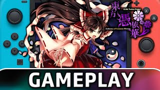 Touhou Hyouibana Antinomy of Common Flowers  Nintendo Switch Gameplay [upl. by Reffotsirk]