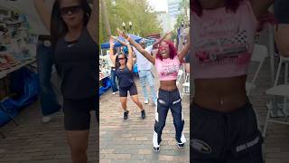 ORLANDO VIBES 🔥👟❤️Sneaker Convention  SHE PASSED THE VIBE CHECK ❗️ fyp trending dance [upl. by Onaivatco]