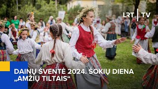 Tiesiogiai Dainų šventė 2024 Šokių diena „Amžių tiltais“  20240705 [upl. by Ahnavas659]