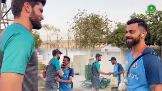 Shaheen Shah Afridi Meet Virat Kohli Chahal KL Rahul and Rishabh Pant  PCB  MA2L [upl. by Tarazi272]