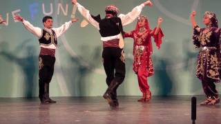 Hacettepe University Children Folk Dance GroupTurkey folkdanceBrave warrior dance [upl. by Kresic]