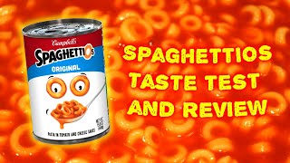 SpaghettiOs Taste Test amp Review review tastetest [upl. by Leiahtan]