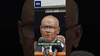 Former Foreign Minister Jeremiah Manele elected as new prime minister of Solomon Islands [upl. by Hausmann704]