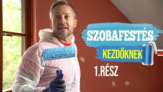 Szobafestés kezdőknek 1Rész [upl. by Ayhdiv]