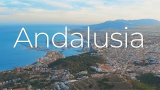 Beautiful aerial views of Andalusia Spain 2024 [upl. by Friede]