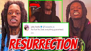 FOOLIO RESURRECTION Rapper Julio Foolio Account Post New Video And OPPS Lose Their Minds FULL [upl. by Adnohsirk]