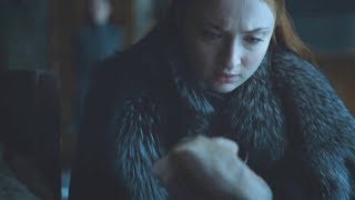 Sansa Stark descubre el Secreto de Arya Stark  Juego de Tronos 7x06 Español HD [upl. by Anina]