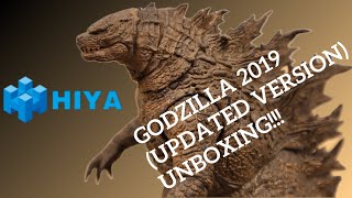 Hiya Godzilla 2019 updated version VS Neca amp SHMonsterarts  UNBOXING REVIEW COMPARISON [upl. by Yeo388]