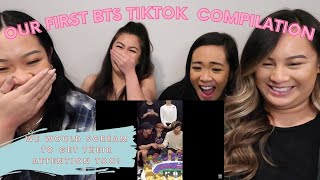 Reacting to a BTS TikTok Compilation HIGHLY REQUESTED [upl. by Ahsieni]