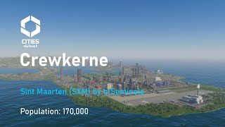 Crewkerne  Cities Skylines  Population 170000 [upl. by Donahoe]