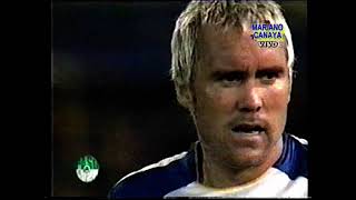 Rosario Central 1 Boca Jrs 0  Ap 2004  Fecha 8 PaP [upl. by Hgielar]