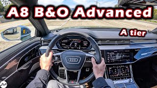 2024 Audi A8S8– Bang amp Olufsen 3D Advanced 23speaker Sound System Review [upl. by Atisor]