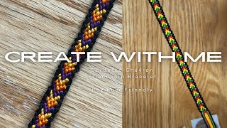 Bordered Chevron Friendship Bracelet Tutorial [upl. by Gran]