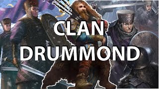 Gwent The Witcher Card Game  Skellige Clan Drummond deck  King Bran Gameplay [upl. by Pelag4]