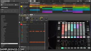 Maschine Jam DVDs Lesson 4Scene Solo Mute [upl. by Tterag]